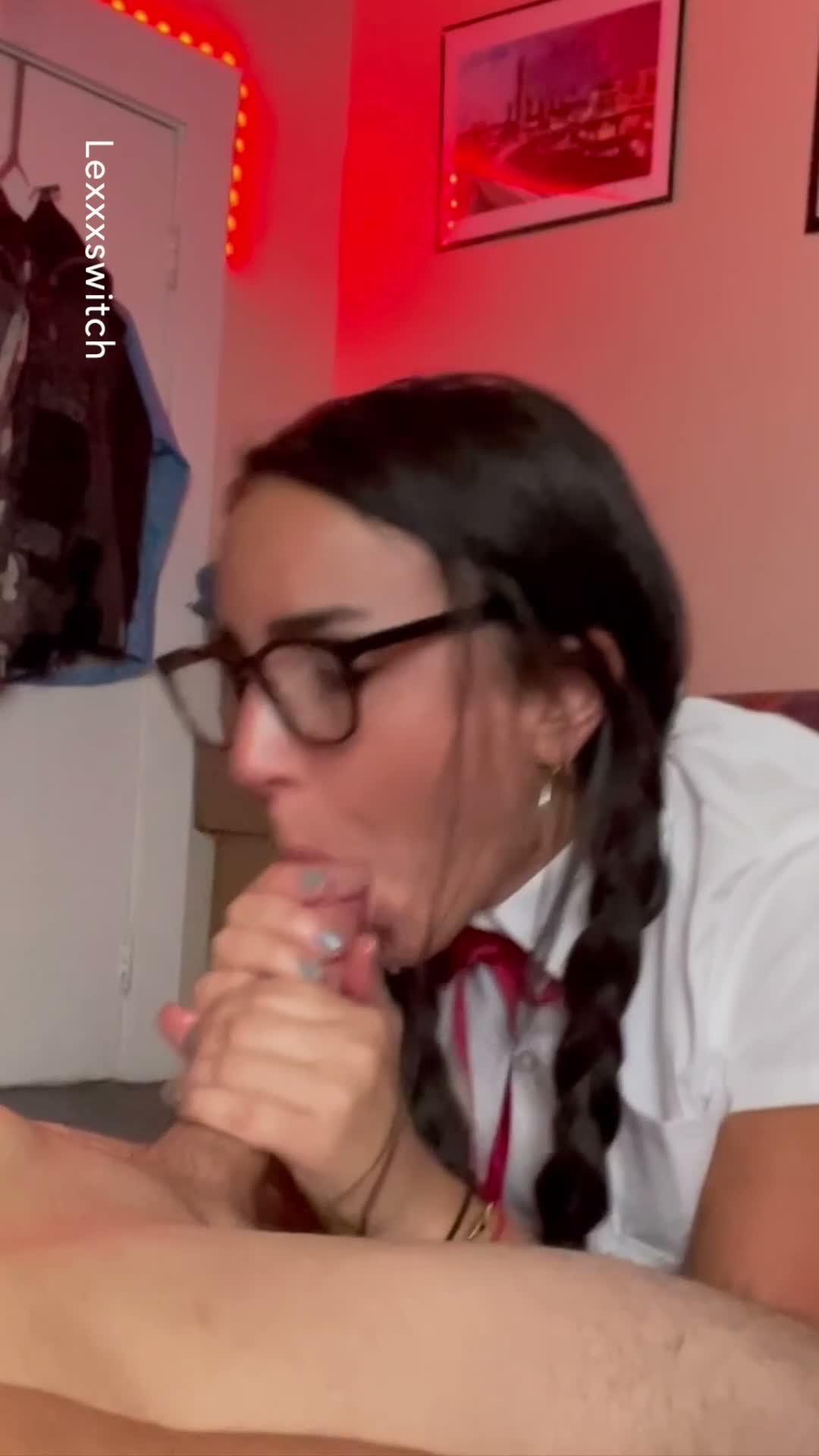 Amateur Blowjob Swallows Every Drop