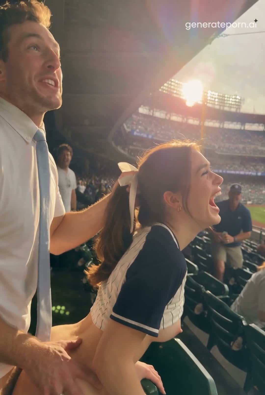 Amateur Caught Public, AI Generated