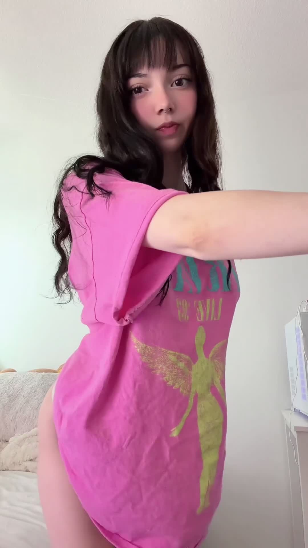 Cute Big Tits Tease