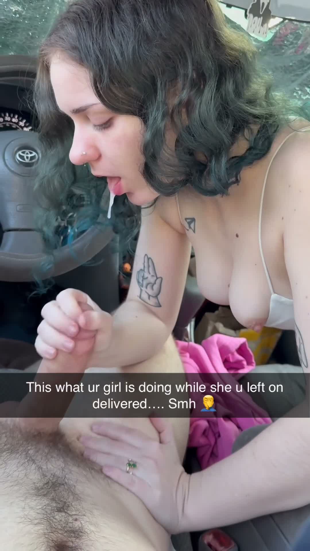 Amateur Cheating Car Sex Big Dick