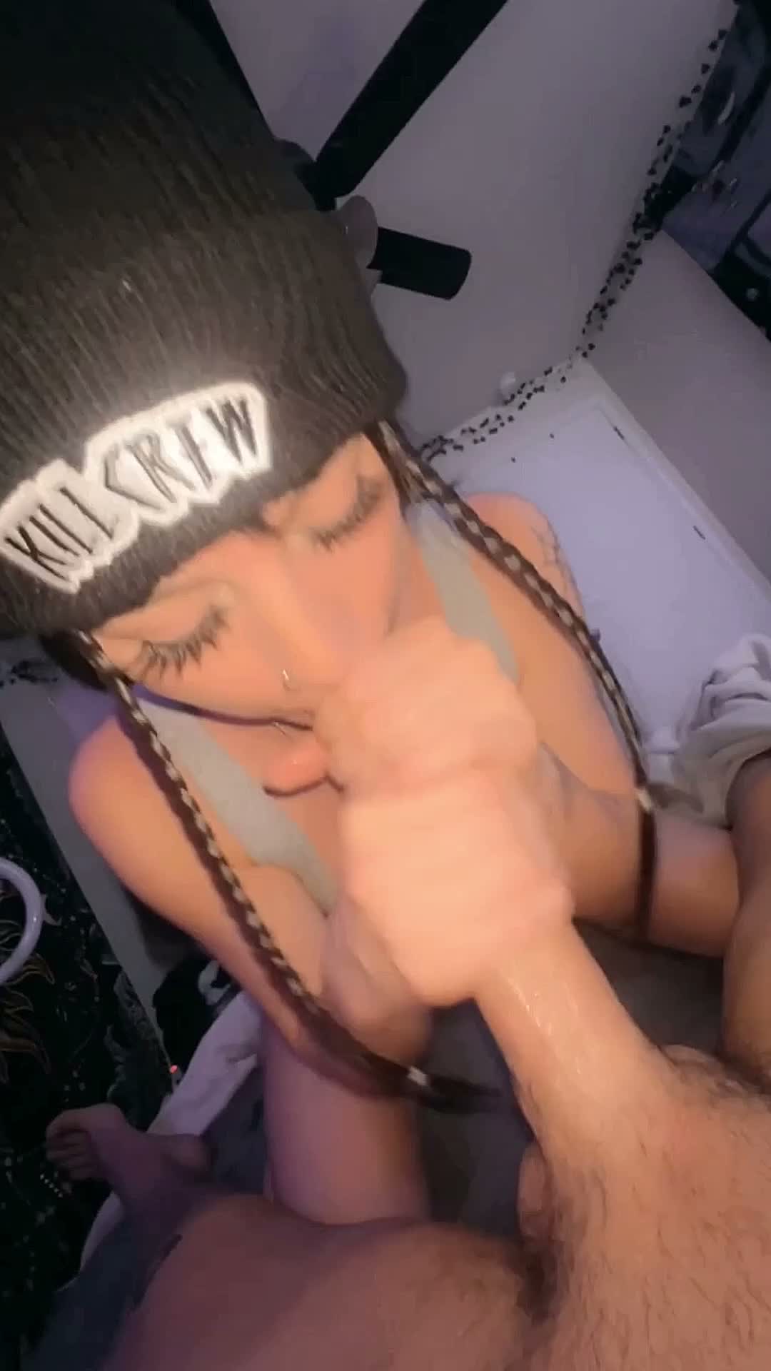 Alt Amateur Deepthroat Dirty Talk Blowjob
