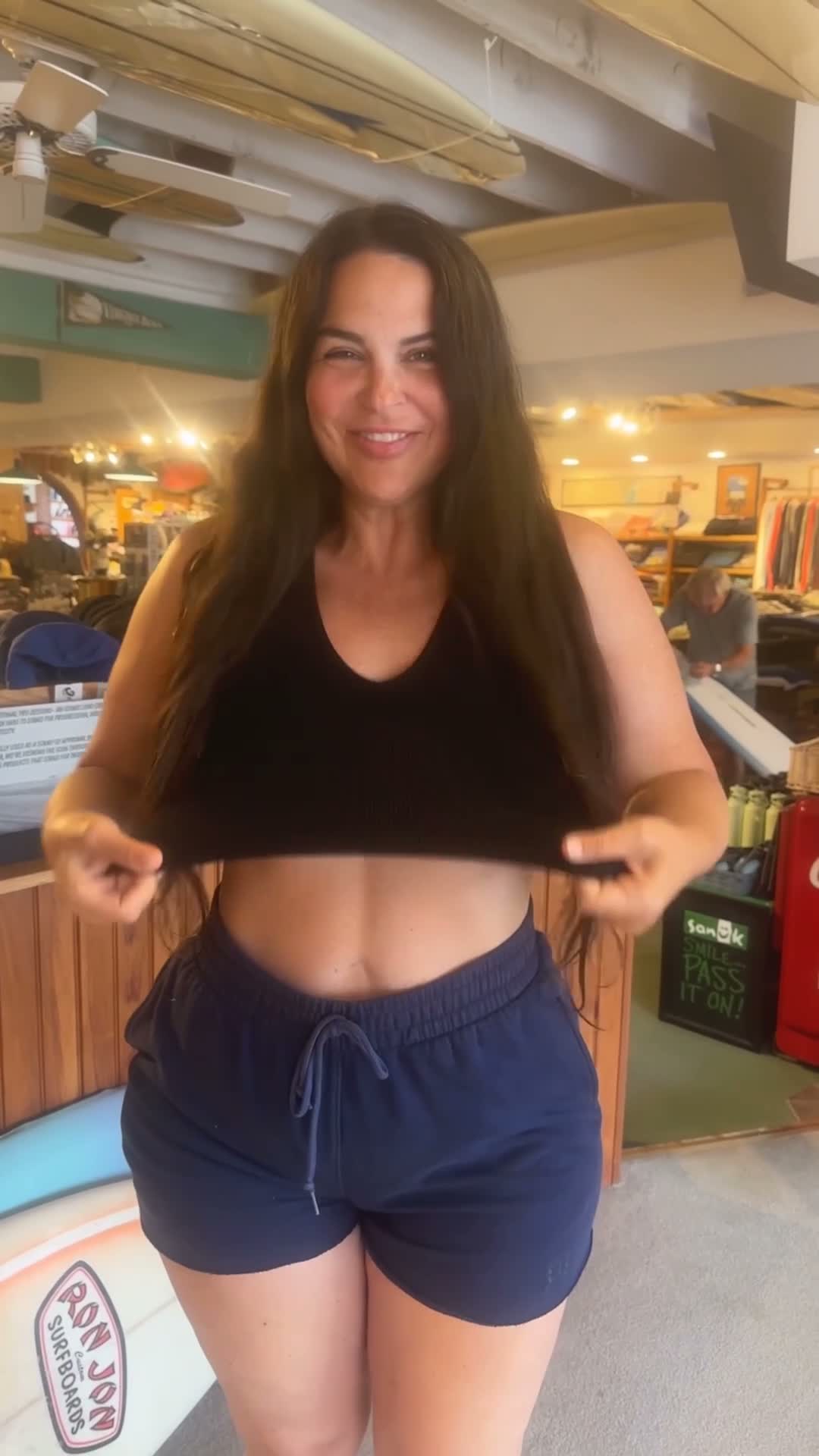 Amateur Brunette Catches Your Blowjob