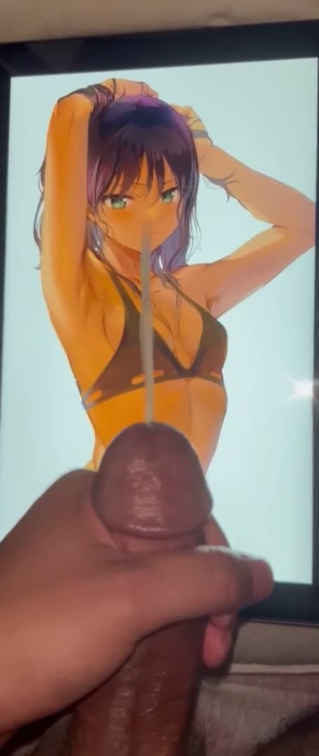 Anime Squirt Over Armpits Cumshot