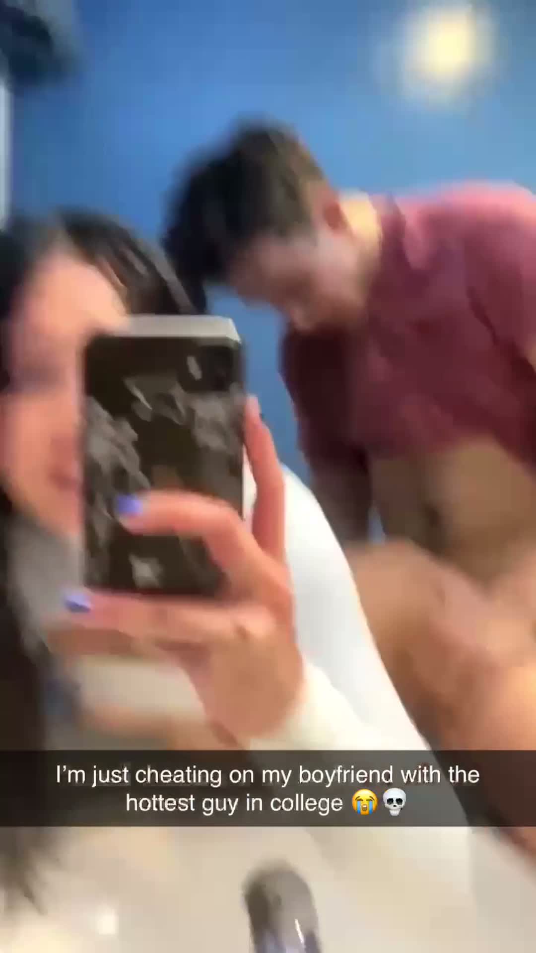 Caught Cheating, Then Deep Blowjob