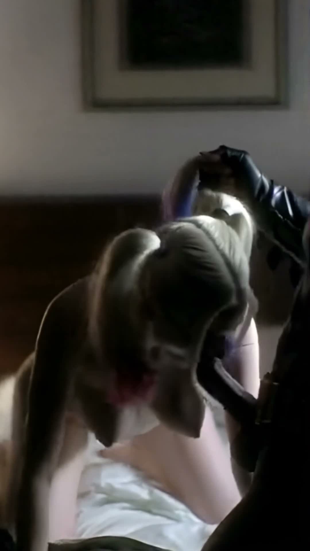 Harley Quinn Deepthroat AI Blowjob