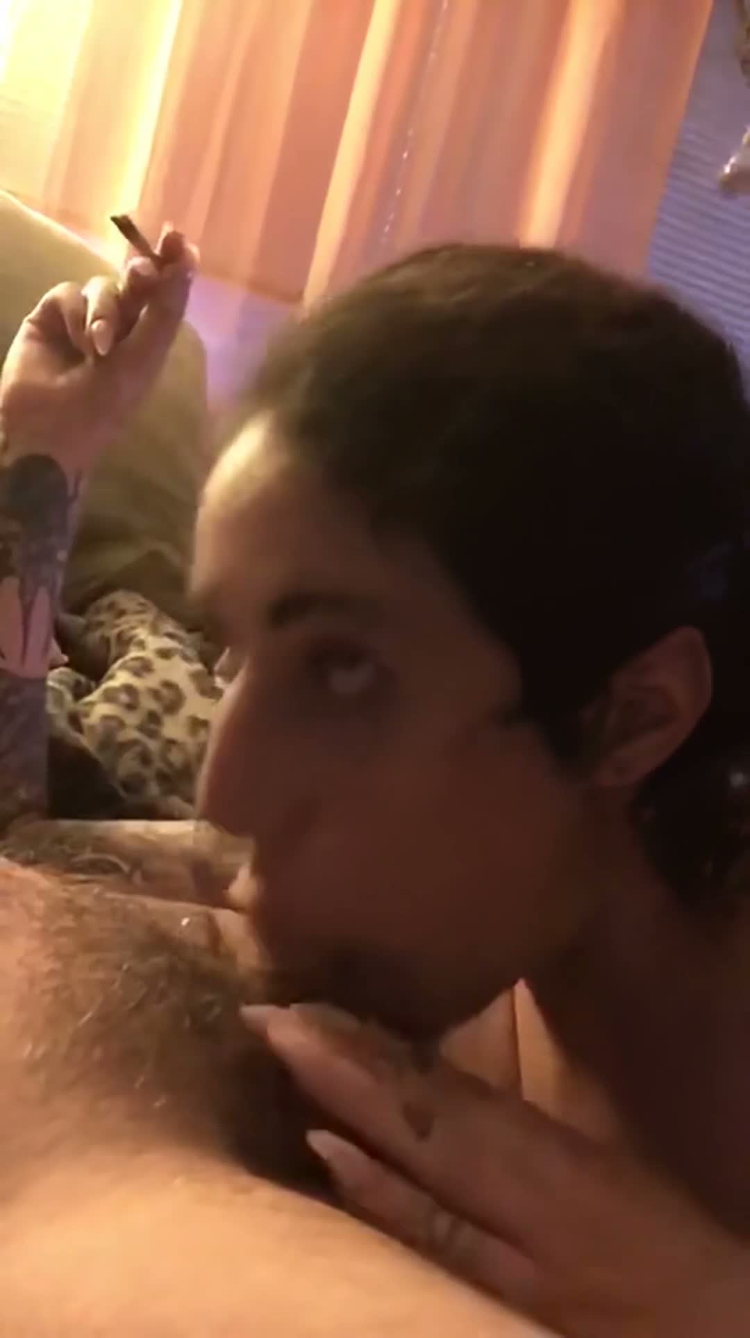 Deepthroat Blowjob With Lingering Swallow