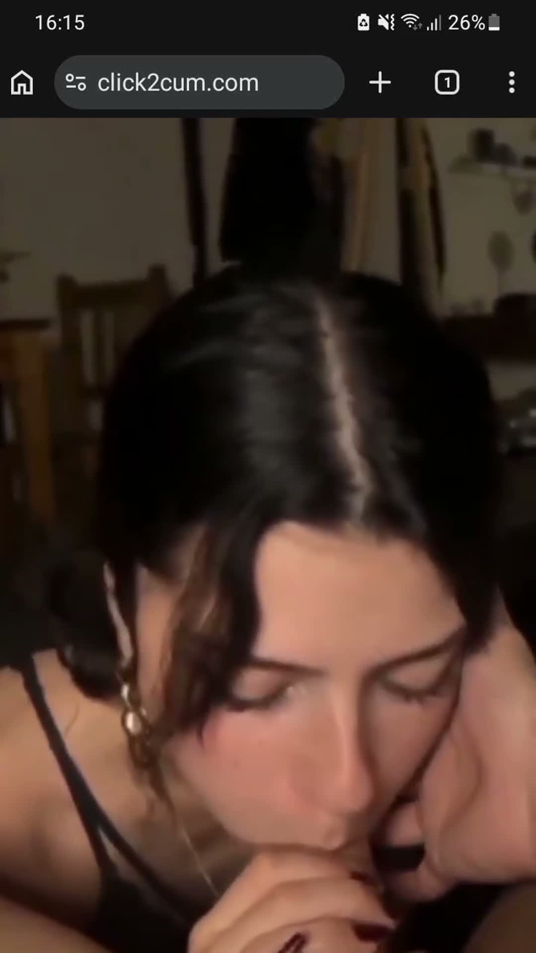 POV Amateur Homemade Blowjob Cute